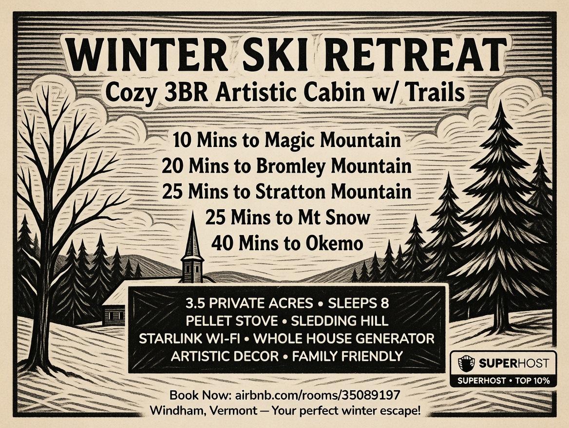 Vermont Ski Retreat promo